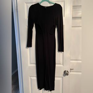 CUTOUT LONG SLEEVE SHIRT